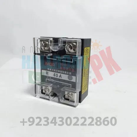 220V AC Single Phase SSVR 40A Solid State Voltage Regulator Relay in Pakistan