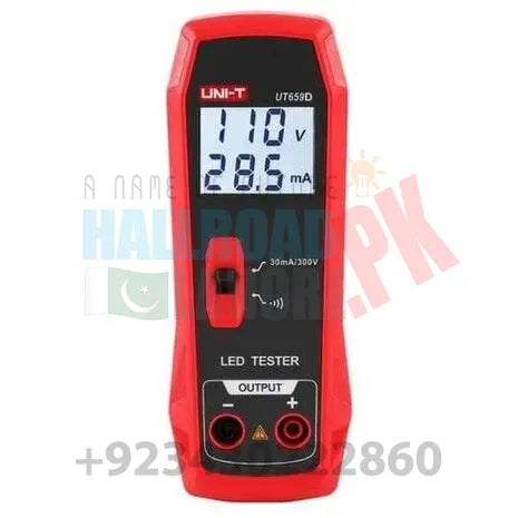 UNI T Digital LED Lamp Light Tester UT659D Series Circuit Continuity Tester in Pakistan