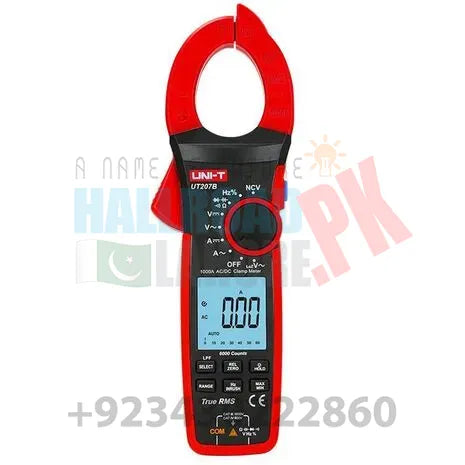 UNI T UT207B True RMS Digital Clamp Meter 1000A in Pakistan