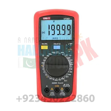 UNI T True RMS Digital Multimeter UT39E+ Temperature Tester in Pakistan