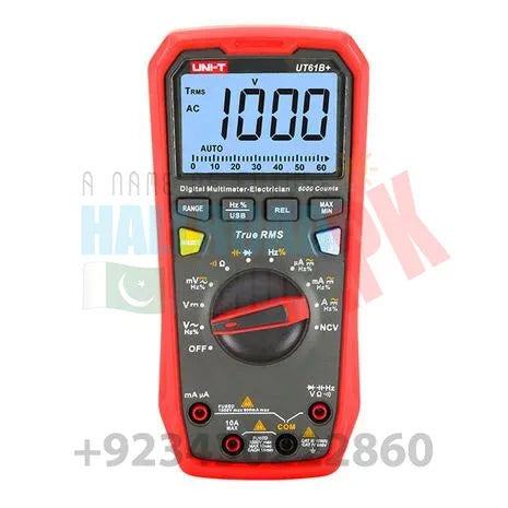 UNI T Handheld Professional Digital Multimeter UT61B+ in Pakistan