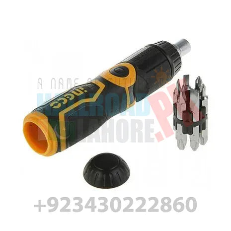 INGCO 13 IN 1 Ratchet Screwdriver Set AKISD1208 in Pakistan