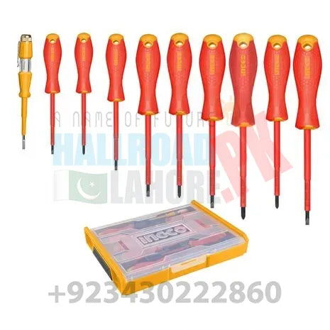 Ingco 10 Pcs Insulated hand tools set HKTV01S101 in Pakistan