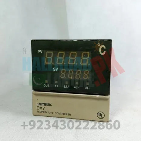 Hanyoung Nux DX7 Digital Temperature Controller 72X72 Pt Relay in Pakistan