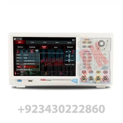 UNI-T UTG9604T Arbitrary Waveform Generator, 4 CH, 600 MHz, 2.5 GS/s, UTG 9000 T Elite-Series in Pakistan