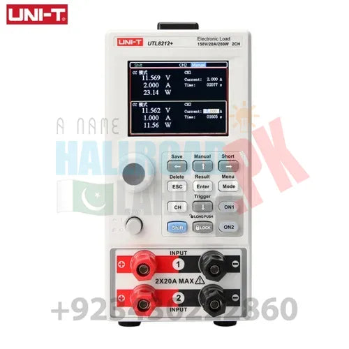 UNI-T UTL8212+ Programmable High-Precision Compact DC Electronic Load Tester in Pakistan