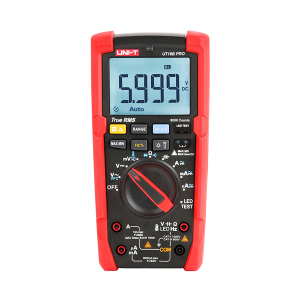 UT18B PRO 1000V True RMS Digital Multimeter in Pakistan