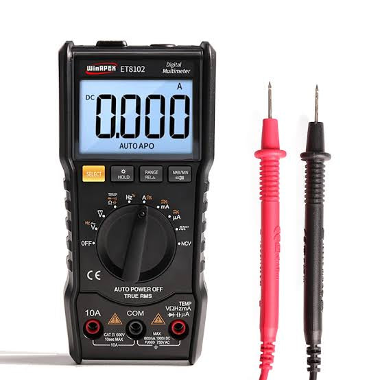 True Rms Pocket Multimeter Et8102 True Rms Digital Display Pocket Size Multimeter 1000v 10a Voltm ...