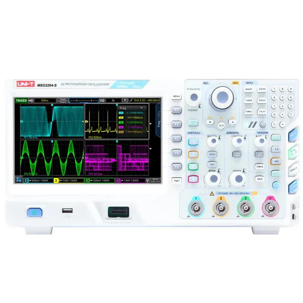 MSO2204-S Digital Oscilloscope 200MHz 4+16Ch MSO with Signal Generator in Pakistan