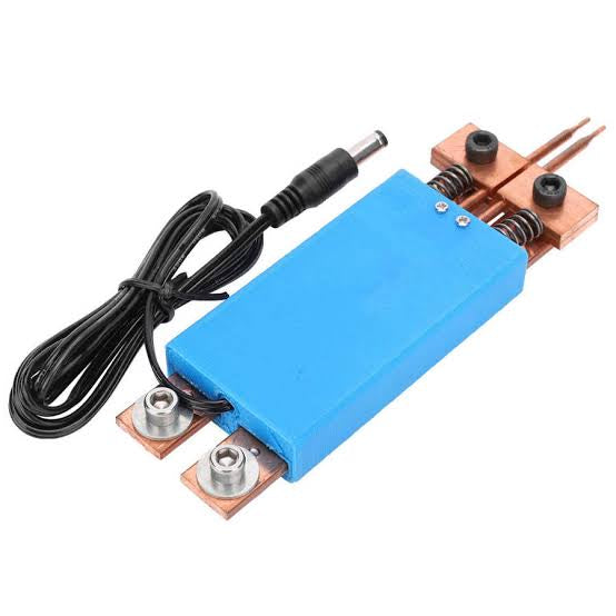 Diy Spot Welder Machine Welding 18650 Battery Handheld Spot Welding Pen Automatic Trigger Built-in Switch Blue