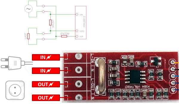 Hlw8012 High Precision Energy Metering Module Arduino Energy Monitoring In Pakistan