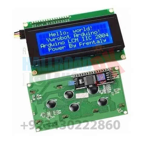 Lcd2004 Blue Parallel Lcd Display With Iic/i2c Interface