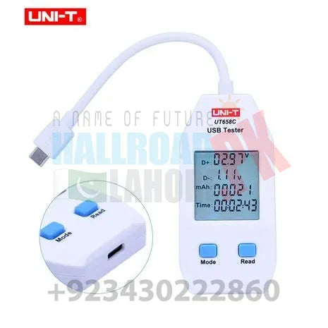 UNI-T UT658C Type C Digital USB voltage tester