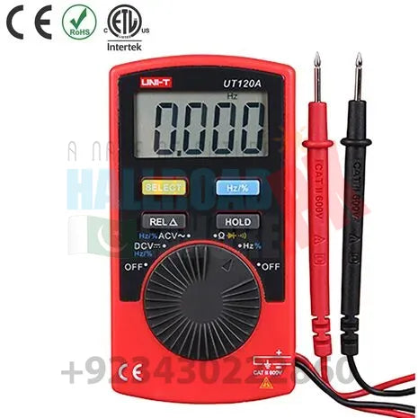 UT120A UNI T Pocket Size Digital Multimeter
