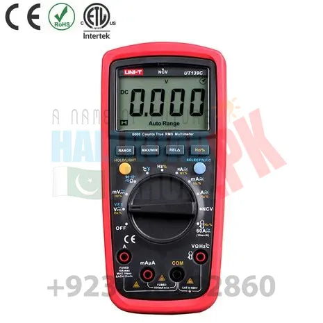 UT139C UNI T True RMS Digital Multimeter