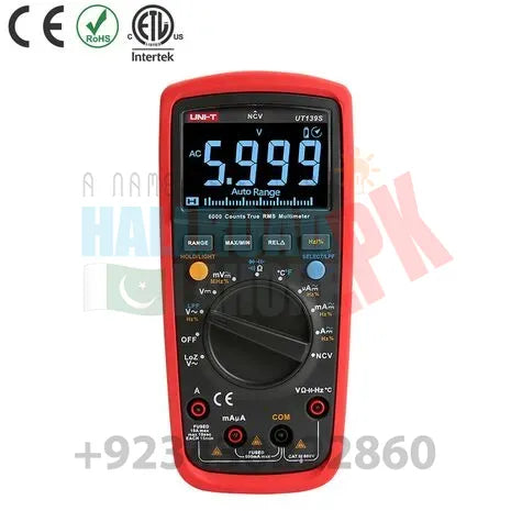 UT139S UNI T True RMS Digital Multimeter