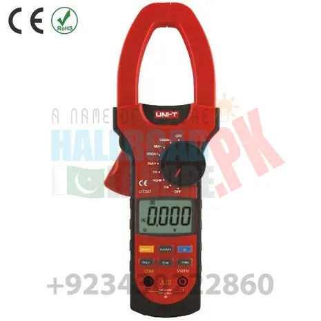 UNI TUT 207 UT207 True RMS Digital Clamp Meter Tong Tester