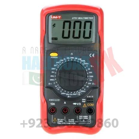 UT51 UNI T Standard Digital Multimeter