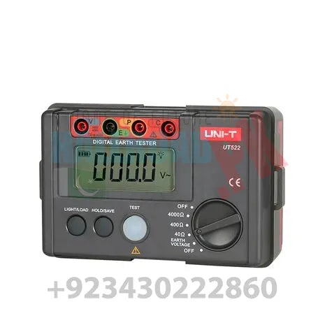 UT522 UNI T Earth Resistance Meter Tester