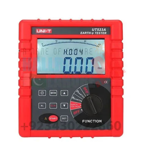 UT523A UNI T 4 Pole Soil Resistance Earth Tester Meter