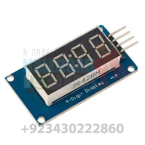 Arduino Tm1637 4 Digit 7 Segment Display Module Led Display Module