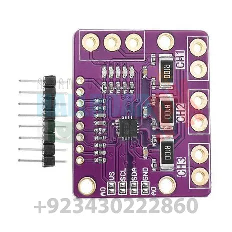 CJMCU-3221 INA3221 Triple-way Low Side / High Side I2C Output Current Power Monitor Module