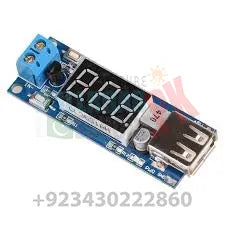 Dc To Dc 2a Usb Charger 4.5-40v To 5v Step-down Buck Converter Voltmeter Module