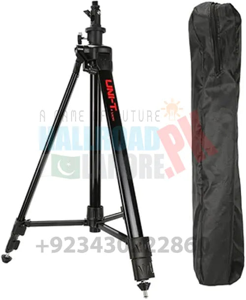 LM301 Height Adjustable Aluminum Alloy Tripod Stand 1.5meter Black