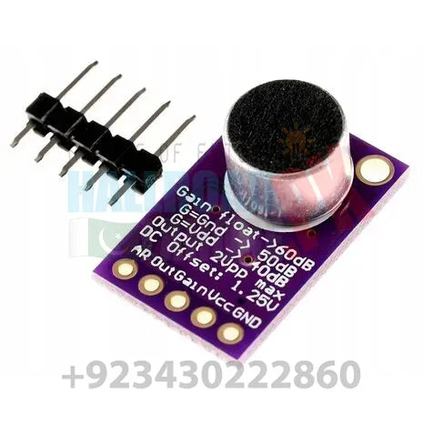 9814 Max9814 Microphone Amplifier Module – Hallroadlahore.pk