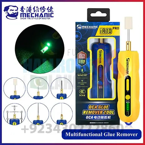 Mechanic Ir10 Pro Oca Glue Remove Motor For Phone Screen Glue Cleaning Degumming And Grinding