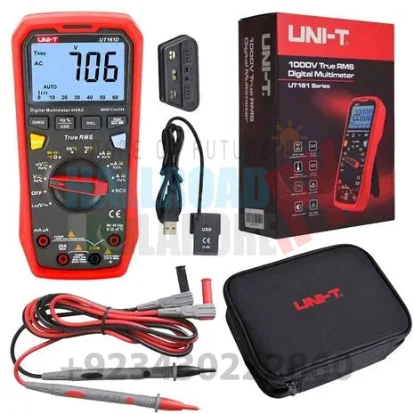 UNI-T UT161D 1000V True RMS Digital Multimeter