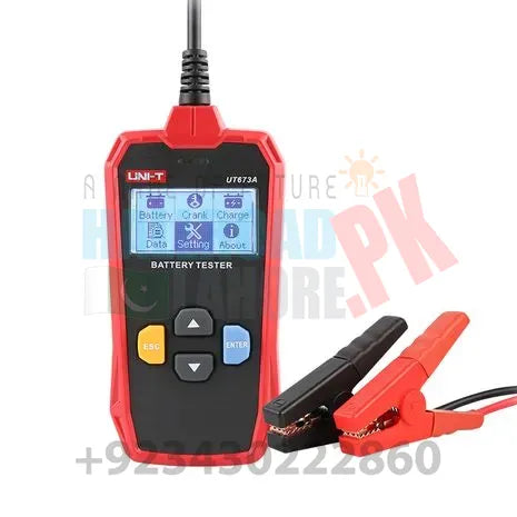 UNI-T UT673A Battery Tester – Hallroadlahore.pk
