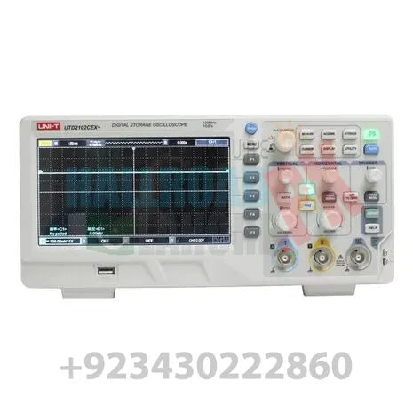 UNI-T UTD2102CEX+ High-precision 100MHz desktop Digital Storage Oscilloscope