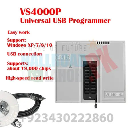 GENIUS VS4000P VSpeed Universal USB Programmer LCD Bios Notebook Main ...