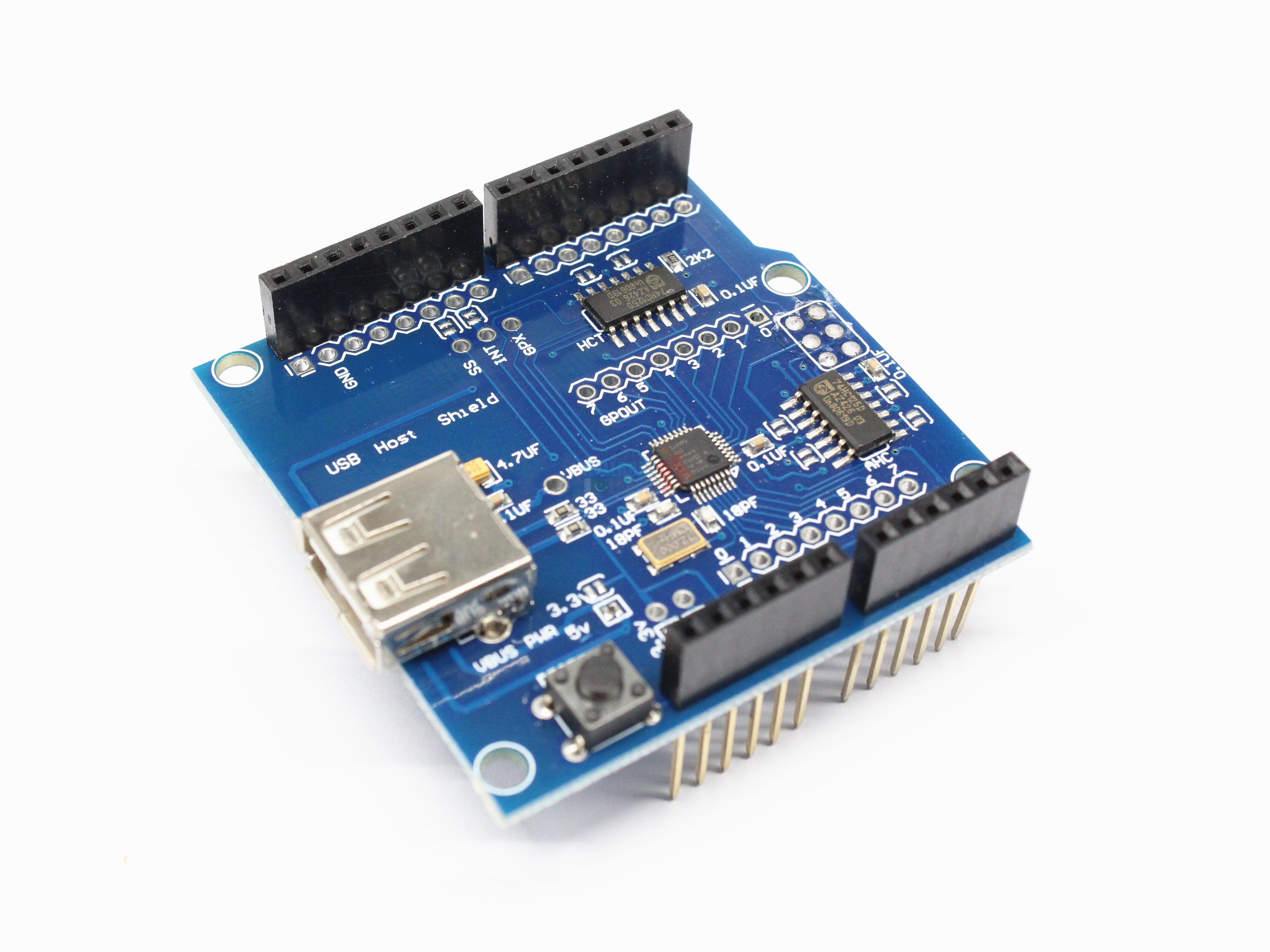 how to connect your phone to the arduino usb host shield